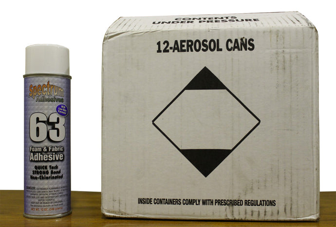 63FFA - Foam & Fabric Aerosol Spray Can Adhesive